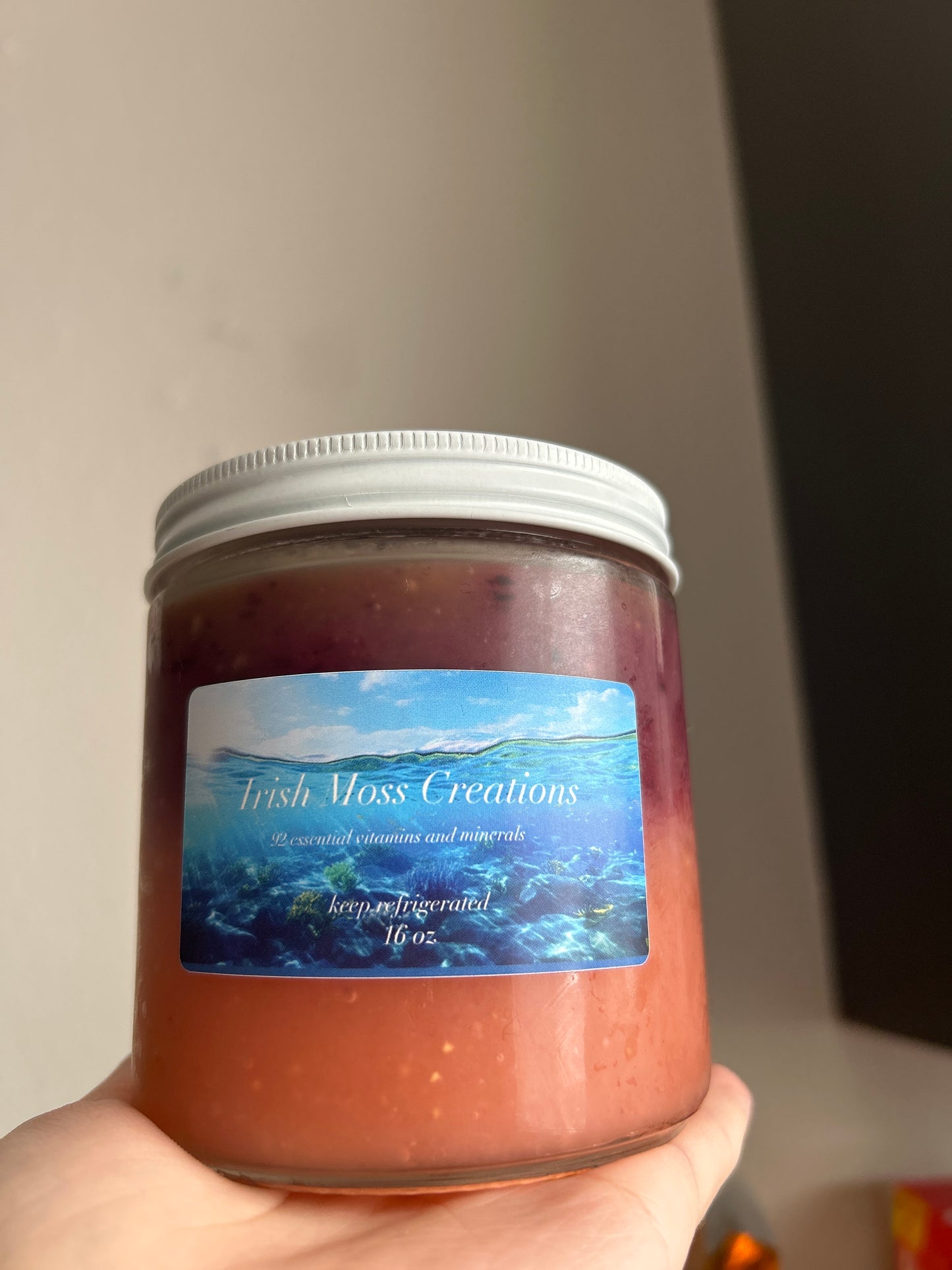 Blueberry - Strawberry Sea Moss Gel